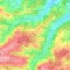 Mapa topográfico Oberöd, altitud, relieve