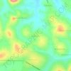 Mapa topográfico Kakunyu, altitud, relieve