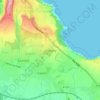 Mapa topográfico Osgodby, altitud, relieve