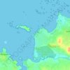 Mapa topográfico Le Dossen, altitud, relieve