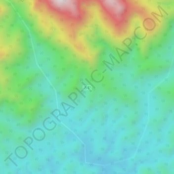 Mapa topográfico 洛勒, altitud, relieve