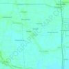Mapa topográfico Kunnur, altitud, relieve