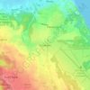 Mapa topográfico Kossakau, altitud, relieve