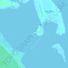 Mapa topográfico Punta Corriente, altitud, relieve