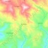 Mapa topográfico Arambala, altitud, relieve