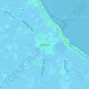 Mapa topográfico Burhave, altitud, relieve