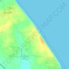 Mapa topográfico Out Newton, altitud, relieve