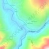 Mapa topográfico Tandi, altitud, relieve