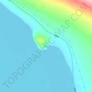 Mapa topográfico 推瓦, altitud, relieve