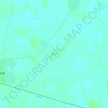 Mapa topográfico Cheli, altitud, relieve