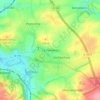 Mapa topográfico Zschackwitz, altitud, relieve