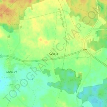 Mapa topográfico Sandkrug, altitud, relieve