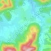 Mapa topográfico Girosp, altitud, relieve
