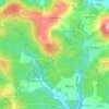 Mapa topográfico Tirol, altitud, relieve