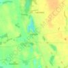 Mapa topográfico Lenz, altitud, relieve