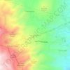 Mapa topográfico Karya Mekar, altitud, relieve