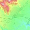 Mapa topográfico Riddells Creek, altitud, relieve