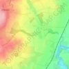 Mapa topográfico Sturton Grange, altitud, relieve