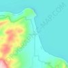 Mapa topográfico Luquina Chico, altitud, relieve
