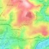 Mapa topográfico Scouthead, altitud, relieve