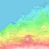 Mapa topográfico Las Dehesas, altitud, relieve