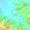 Mapa topográfico Dooru Verinag, altitud, relieve