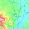 Mapa topográfico Suttenbrunn, altitud, relieve