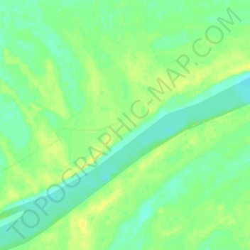 Mapa topográfico Басмасово, altitud, relieve