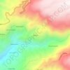 Mapa topográfico Camata, altitud, relieve