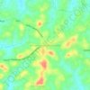 Mapa topográfico Movancherry;Mowanchery, altitud, relieve