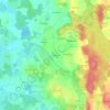 Mapa topográfico Erpertsham, altitud, relieve