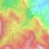 Mapa topográfico Tepetzingo, altitud, relieve