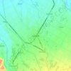 Mapa topográfico Surallah, altitud, relieve