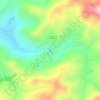 Mapa topográfico Cachoeira Dos Felix, altitud, relieve