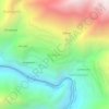 Mapa topográfico Viracochan, altitud, relieve