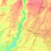 Mapa topográfico Sukun, altitud, relieve
