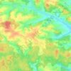 Mapa topográfico Plixenried, altitud, relieve