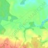 Mapa topográfico Селезнево, altitud, relieve
