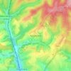 Mapa topográfico Robelmont, altitud, relieve