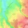 Mapa topográfico Onnezies, altitud, relieve