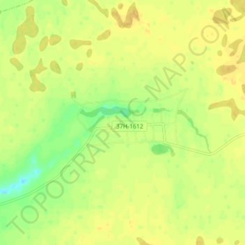Mapa topográfico Патраки, altitud, relieve