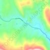 Mapa topográfico Totora D, altitud, relieve