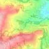 Mapa topográfico Holmside, altitud, relieve