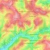 Mapa topográfico Gerhardsiefen, altitud, relieve