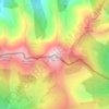 Mapa topográfico Sonntagshorn, altitud, relieve
