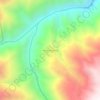 Mapa topográfico Volcán Higueras, altitud, relieve