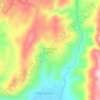 Mapa topográfico Parang Ng Buho, altitud, relieve
