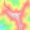 Mapa topográfico Somes Mountain, altitud, relieve