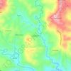 Mapa topográfico Cabagtukan, altitud, relieve