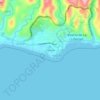 Mapa topográfico Conchalío, altitud, relieve